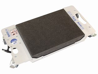 Knieroller Blitzfux Maxilite
Traglast 200kg Kniebreite 42x32,7cm
aus Aluminium